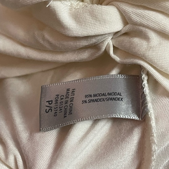 Contemporaine exclusivitë simons white front knot top - Picture 4 of 5